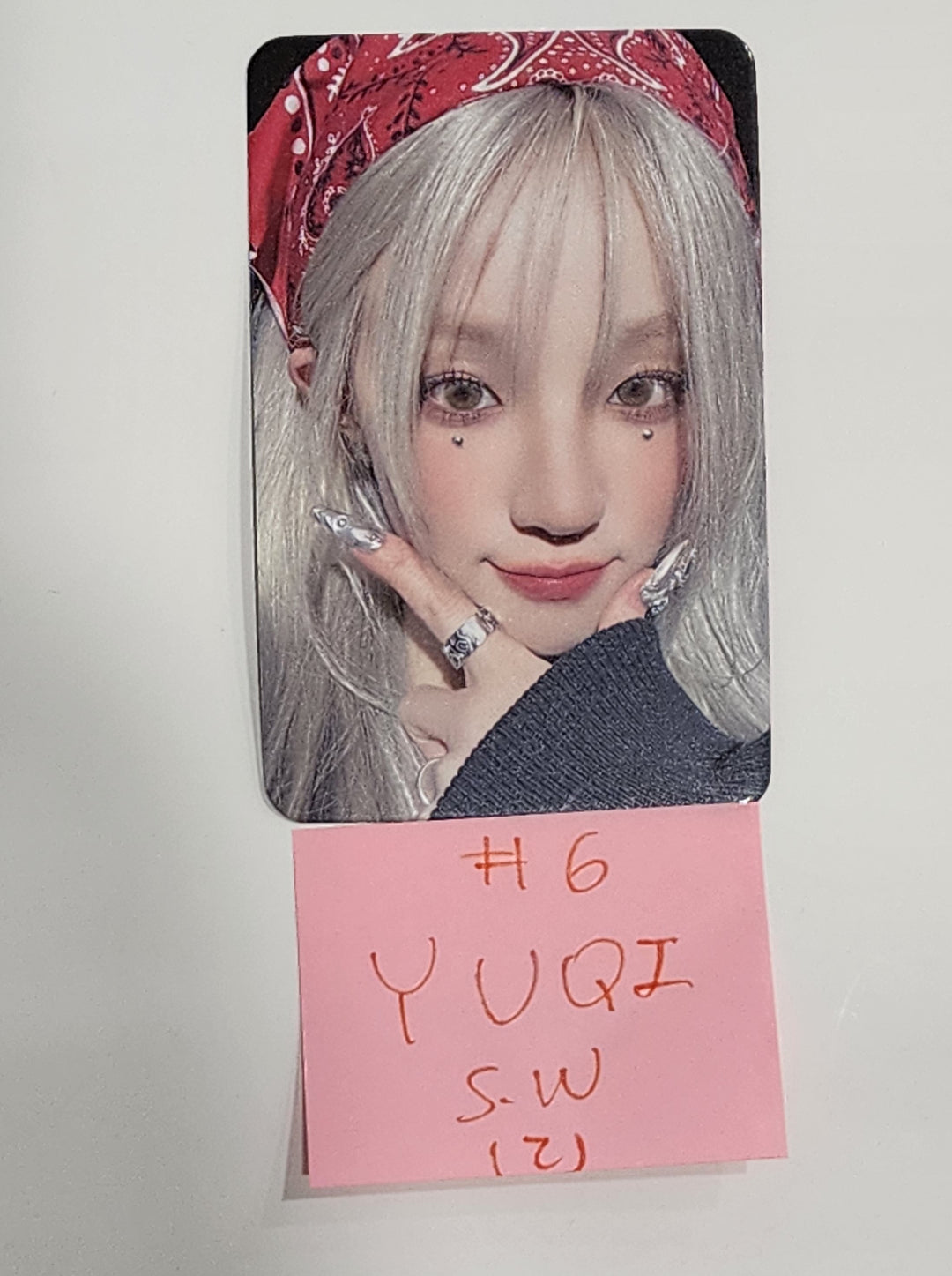 YUQI (Of (G) I-DLE) "YUQ1" - Soundwave Fansign Event Photocard Round 2 [24.5.7] - HALLYUSUPERSTORE