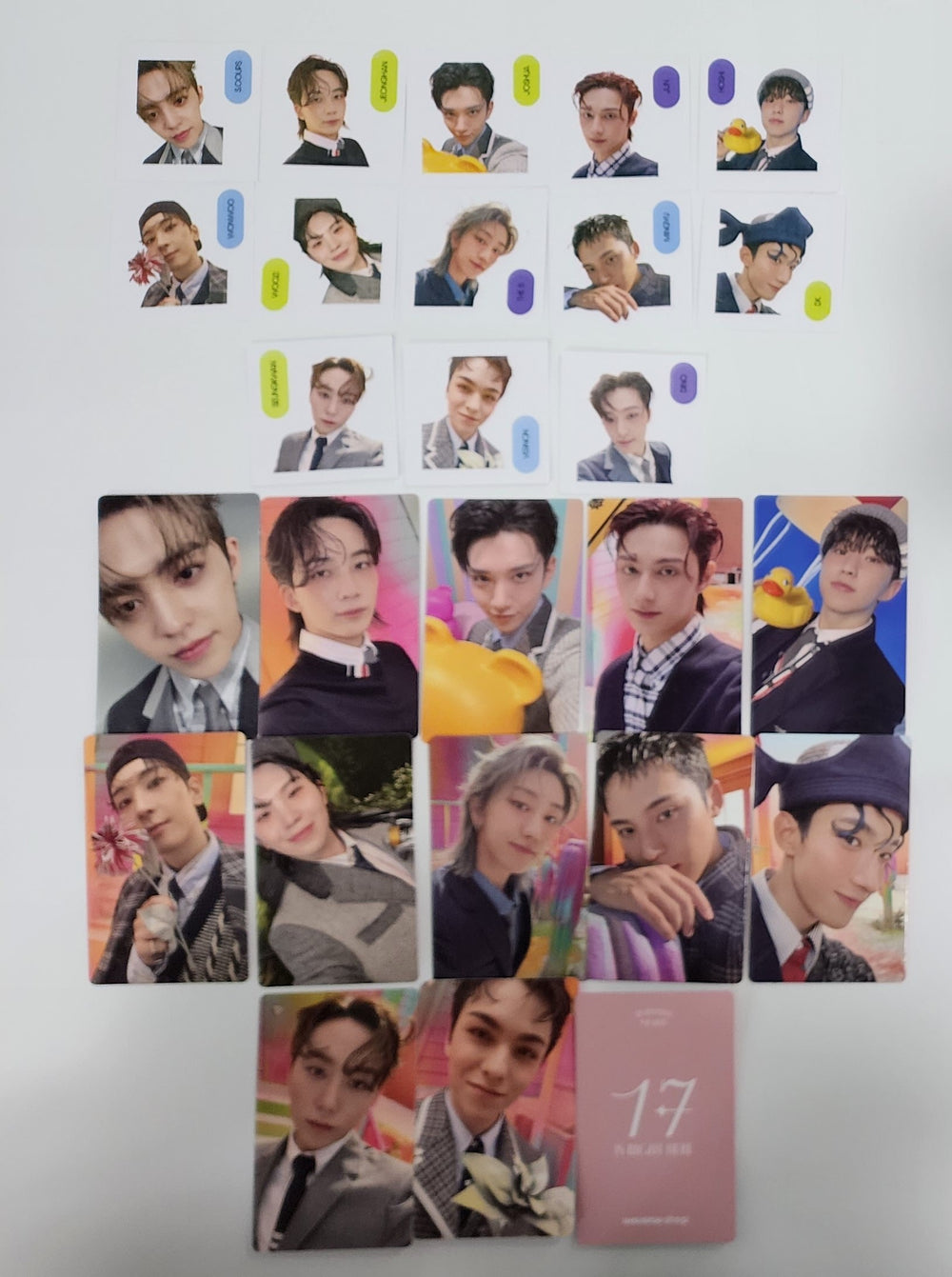 Seventeen "17 IS RIGHT HERE" - Weverse Shop Pre-Order Benefit Photocard, Photo Band Seal Set (13EA) [24.5.7] - HALLYUSUPERSTORE