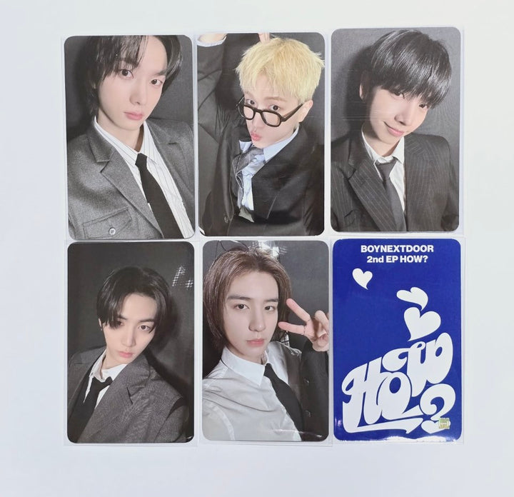 Boynextdoor  "HOW?" - M2U Lucky Draw Event Photocard Round 2 [24.5.7] - HALLYUSUPERSTORE