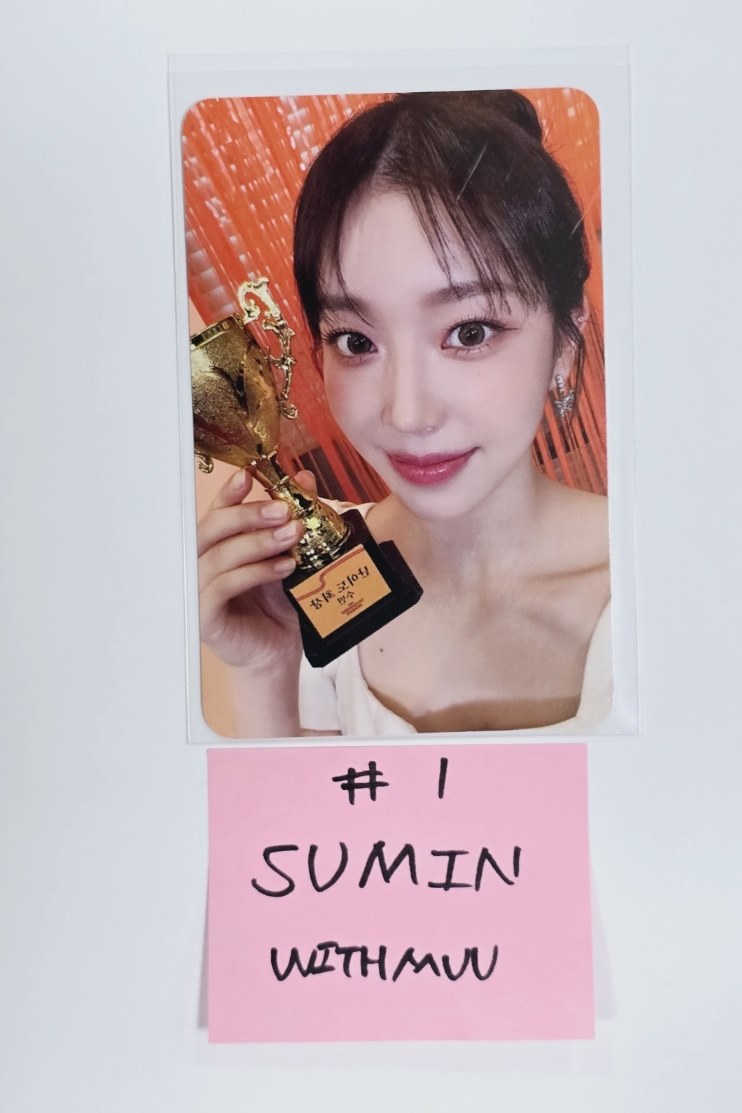 STAYC "TEENFRESH" 1ST WORLD TOUR - Withmuu Fansign Event Photocard [DVD &amp; QR Ver.] [24.5.7] - HALLYUSUPERSTORE