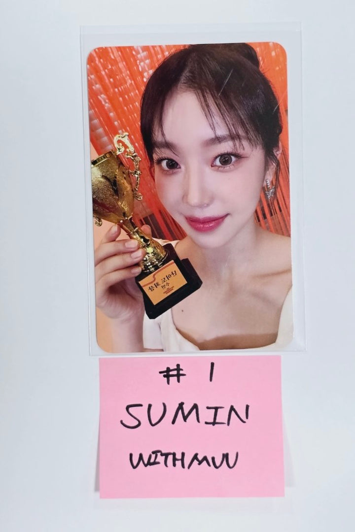 STAYC "TEENFRESH" 1ST WORLD TOUR - Withmuu Fansign Event Photocard [DVD &amp; QR Ver.] [24.5.7] - HALLYUSUPERSTORE