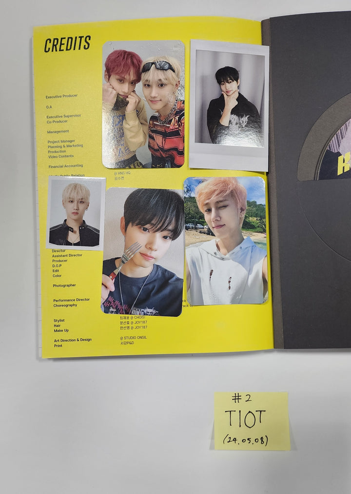 TIOT "Kick-START" - Hand Autographed(Signed) Promo Album [24.5.8] - HALLYUSUPERSTORE