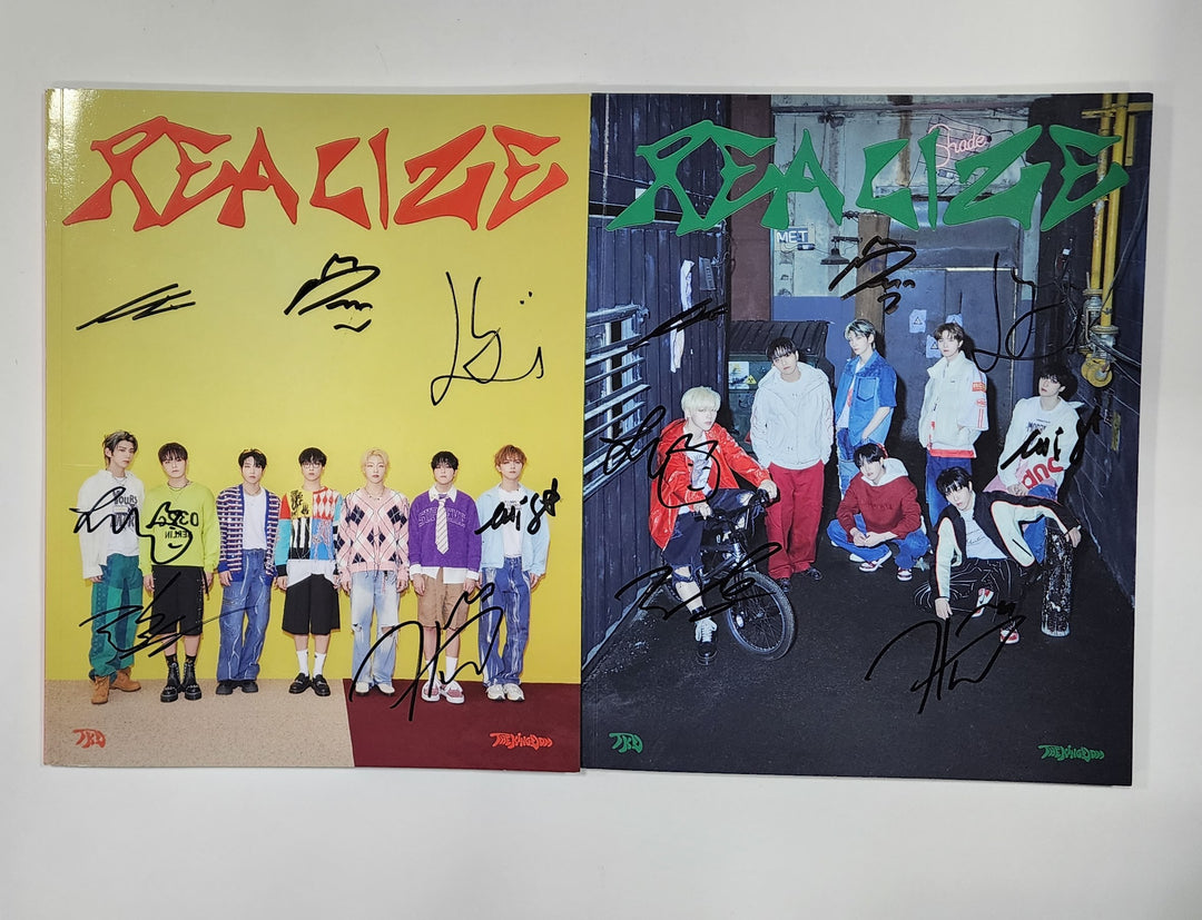 The KingDom "REALIZE" - Hand Autographed(Signed) Promo Album [24.5.8] - HALLYUSUPERSTORE