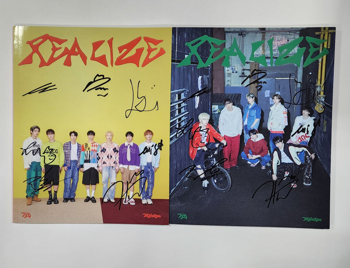 The KingDom "REALIZE" - Hand Autographed(Signed) Promo Album [24.5.8] - HALLYUSUPERSTORE