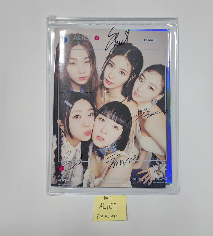 ALICE  - Hand Autographed(Signed) Album [24.5.8] - HALLYUSUPERSTORE