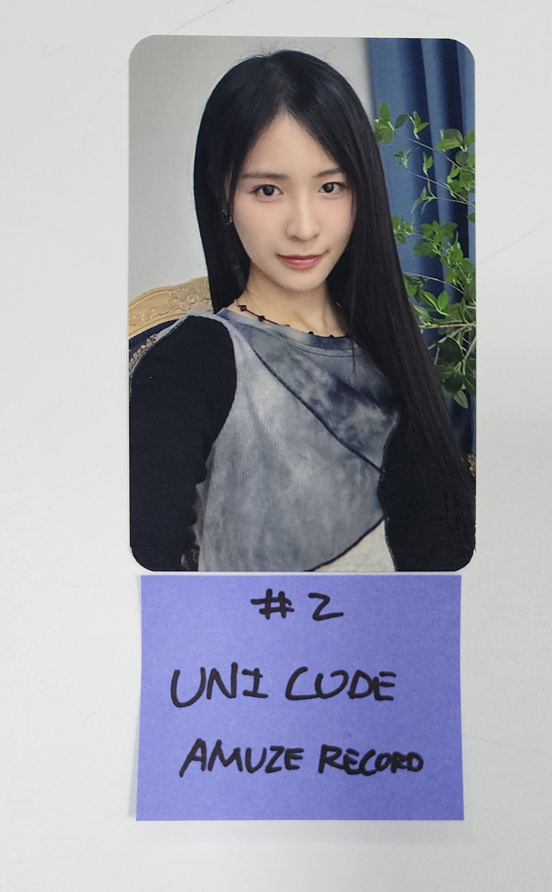 UNICODE "Hello World : Code J" - Amuze Record Fansign Event Photocard Round 2 [24.5.8] - HALLYUSUPERSTORE
