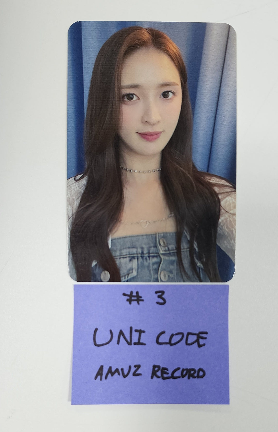 UNICODE "Hello World : Code J" - Amuze Record Fansign Event Photocard Round 2 [24.5.8] - HALLYUSUPERSTORE