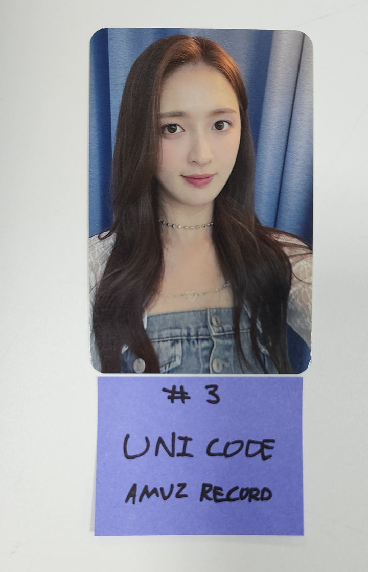 UNICODE "Hello World : Code J" - Amuze Record Fansign Event Photocard Round 2 [24.5.8] - HALLYUSUPERSTORE