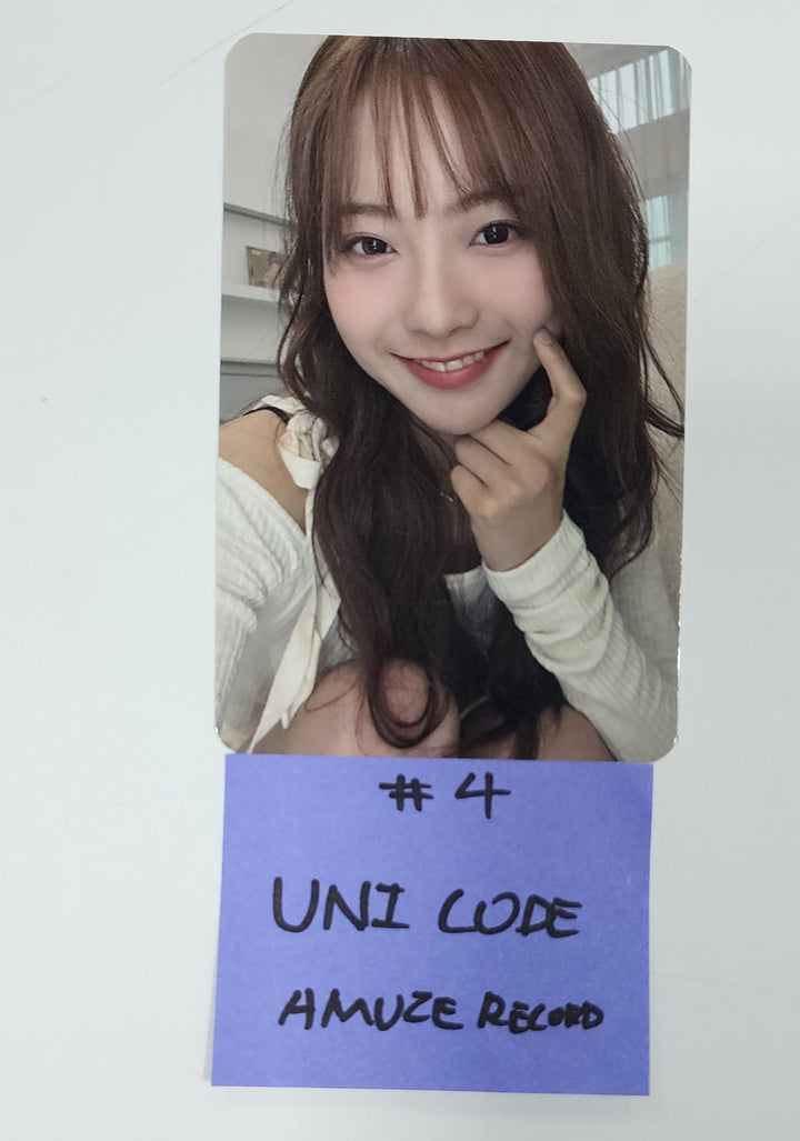 UNICODE "Hello World : Code J" - Amuze Record Fansign Event Photocard Round 2 [24.5.8] - HALLYUSUPERSTORE