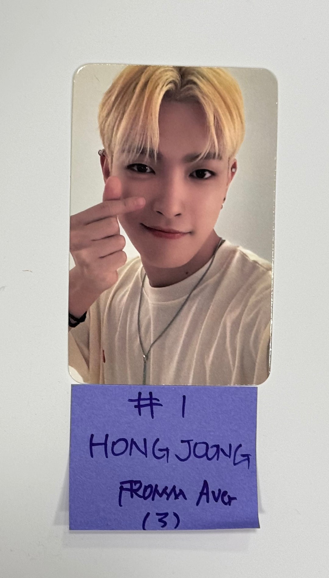 Ateez x Pott - Fromm Store MD Event Photocard [A Ver.] [24.5.8] - HALLYUSUPERSTORE