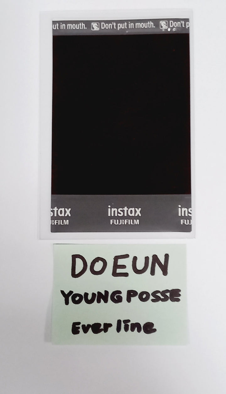 DoEun (of Young Posse) "XXL"  - Hand Autographed(Signed) Polaroid [24.5.9] - HALLYUSUPERSTORE