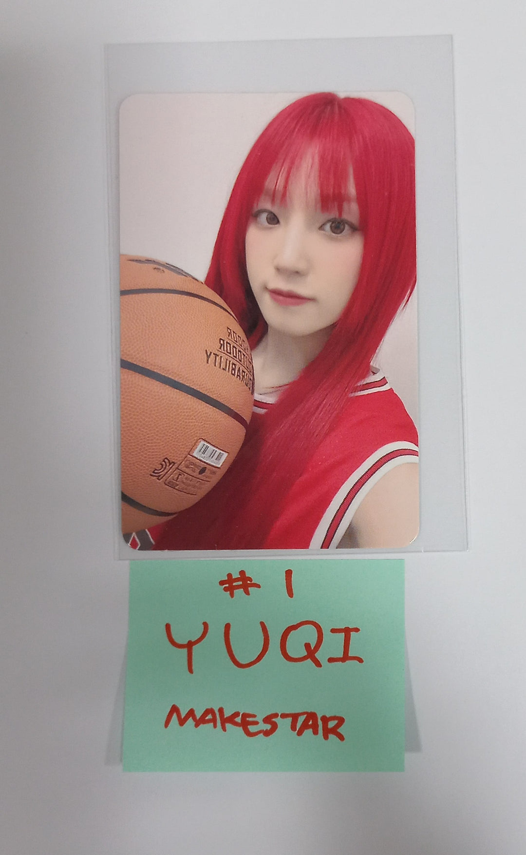 YUQI "YUQ1" - Makestar Fansign Event Photocard Round 2 [24.5.9] - HALLYUSUPERSTORE