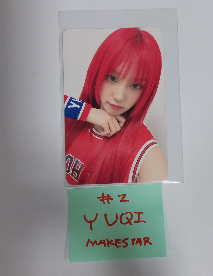 YUQI "YUQ1" - Makestar Fansign Event Photocard Round 2 [24.5.9] - HALLYUSUPERSTORE