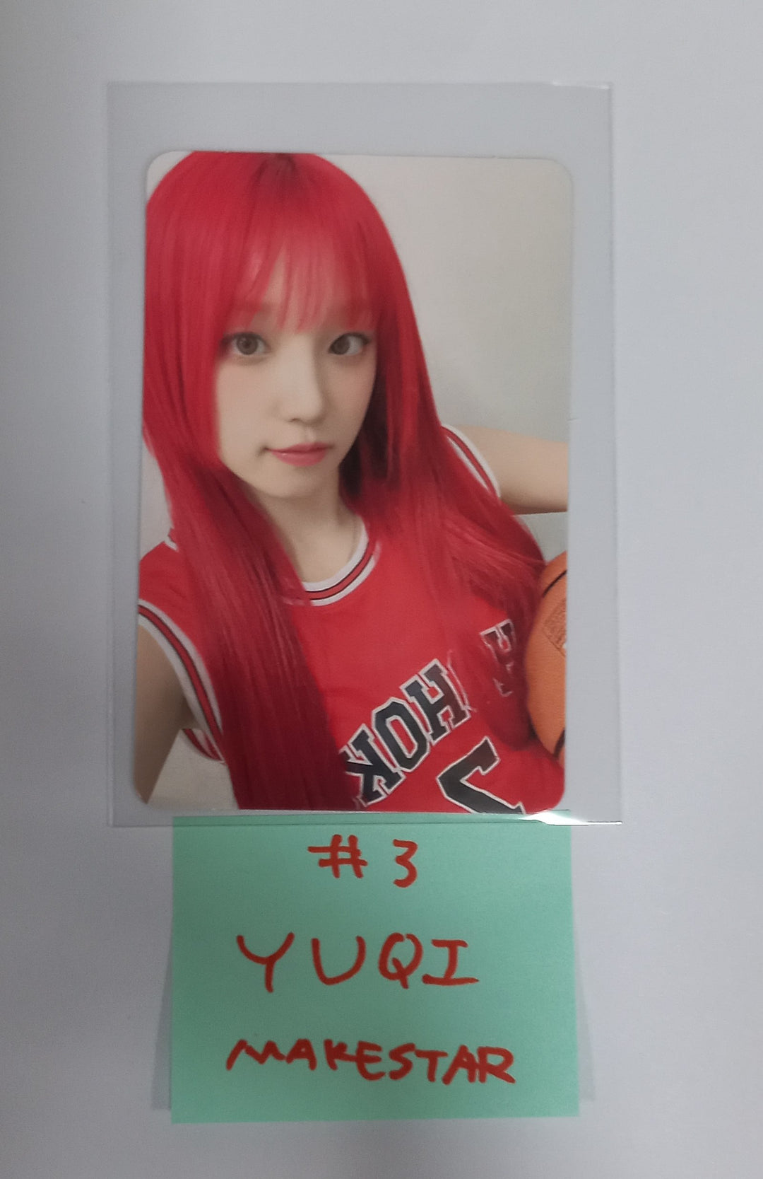 YUQI "YUQ1" - Makestar Fansign Event Photocard Round 2 [24.5.9] - HALLYUSUPERSTORE