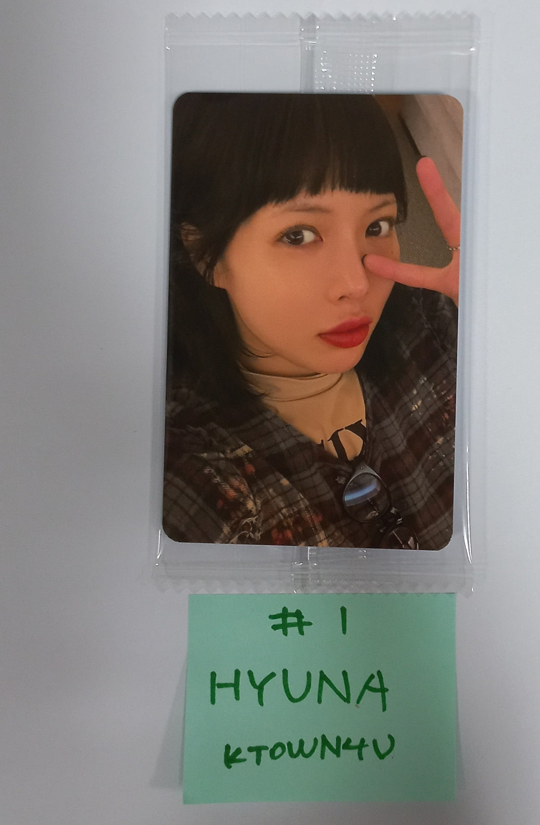 Hyuna "Attitude" - Ktown4U Pre-Order Benefit Photocard [24.5.9] - HALLYUSUPERSTORE