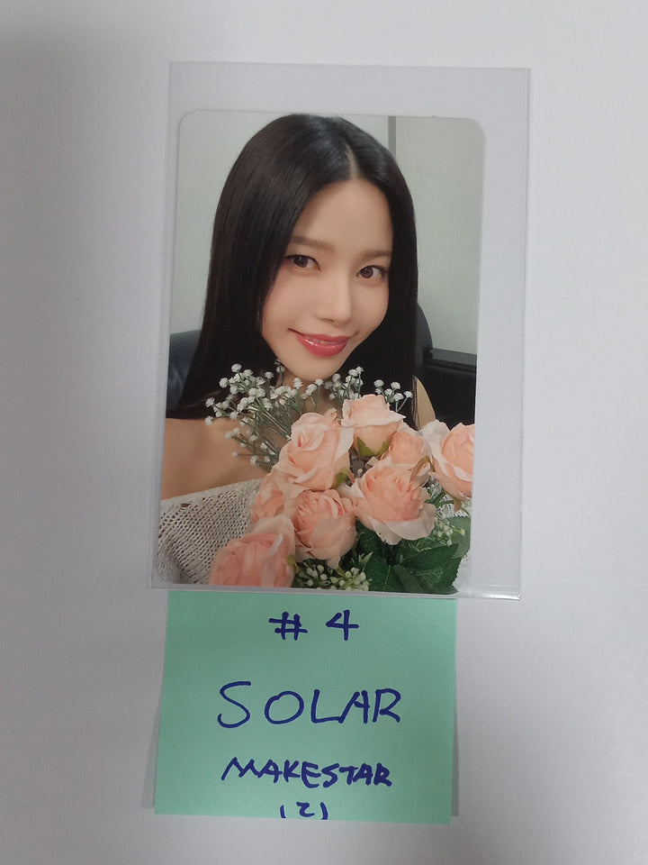 SOLAR "COLOURS" - Makestar Fansign Event Photocard, 2 Cut Photo [Palette Ver.] [24.5.9] - HALLYUSUPERSTORE