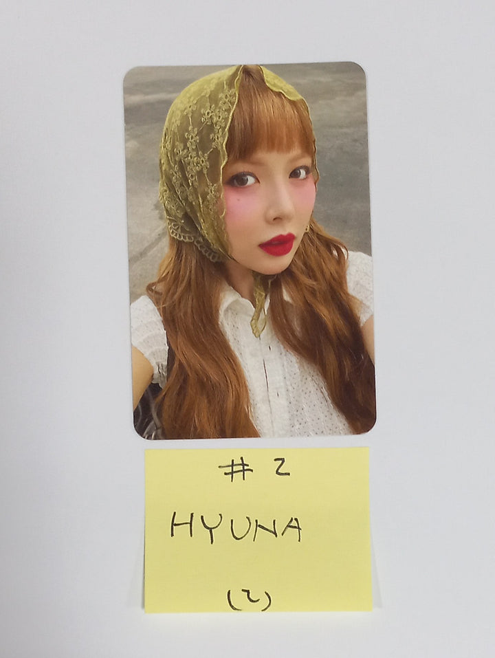 Hyuna "Attitude" - Official Photocard [24.5.9] - HALLYUSUPERSTORE