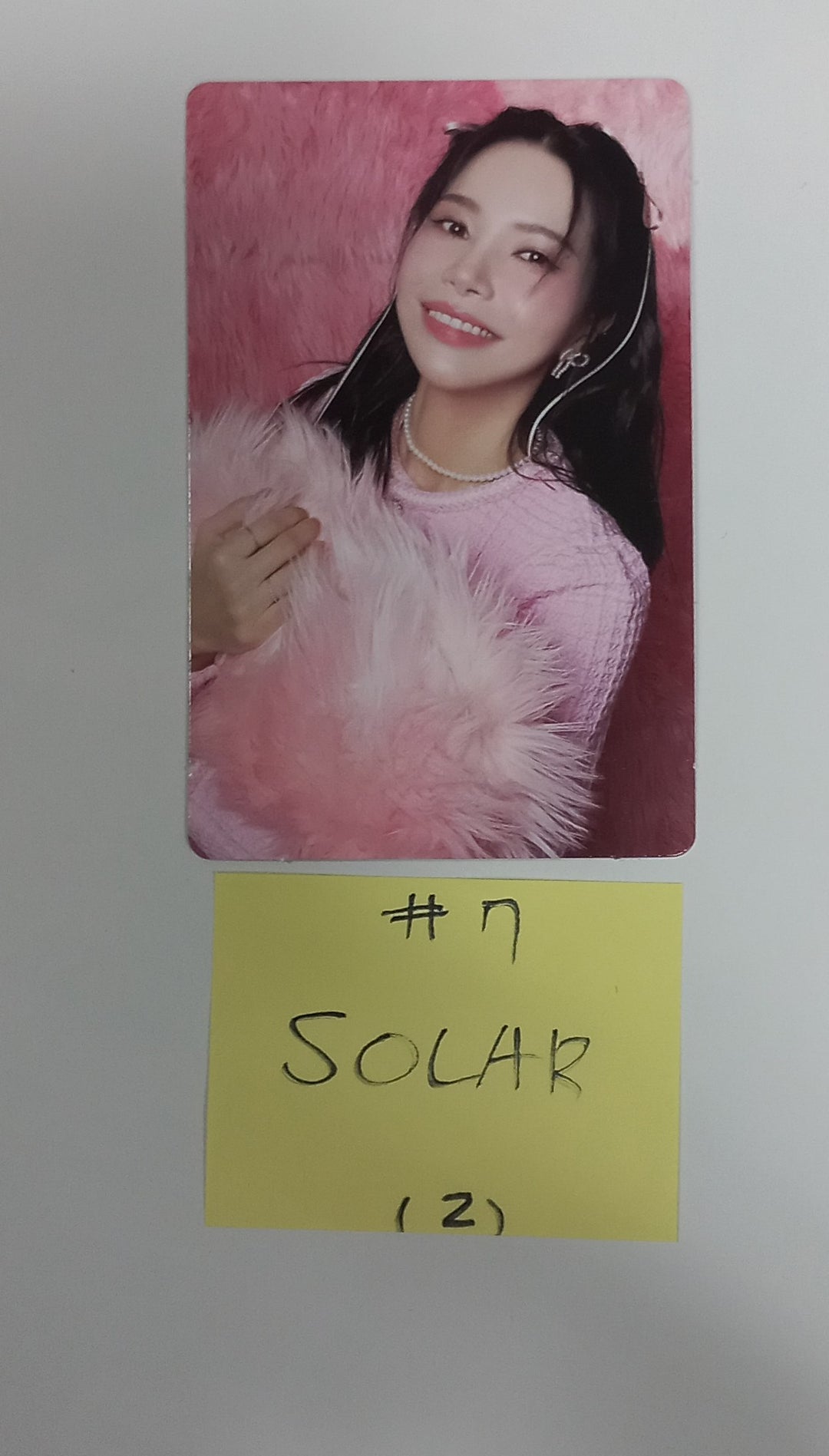 SOLAR "COLOURS" - Official Photocard, Color Film [Palette Ver.] [24.5.9] - HALLYUSUPERSTORE