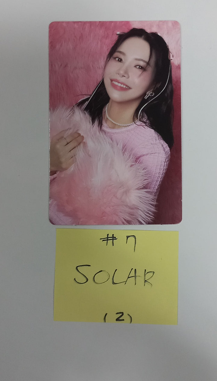 SOLAR "COLOURS" - Official Photocard, Color Film [Palette Ver.] [24.5.9] - HALLYUSUPERSTORE