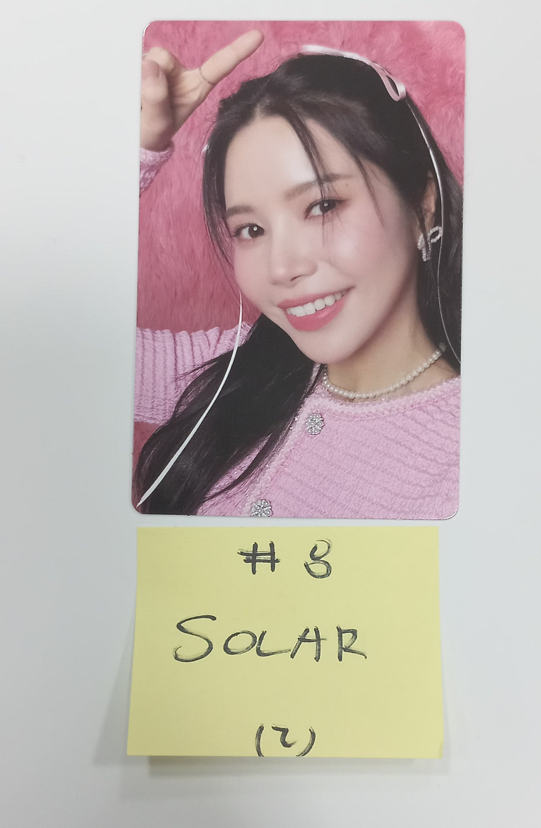 SOLAR "COLOURS" - Official Photocard, Color Film [Palette Ver.] [24.5.9] - HALLYUSUPERSTORE