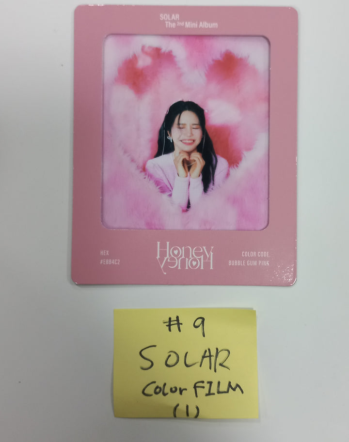 SOLAR "COLOURS" - Official Photocard, Color Film [Palette Ver.] [24.5.9] - HALLYUSUPERSTORE
