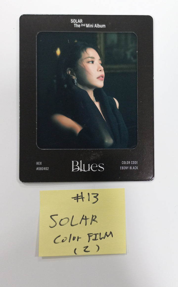 SOLAR "COLOURS" - Official Photocard, Color Film [Palette Ver.] [24.5.9] - HALLYUSUPERSTORE