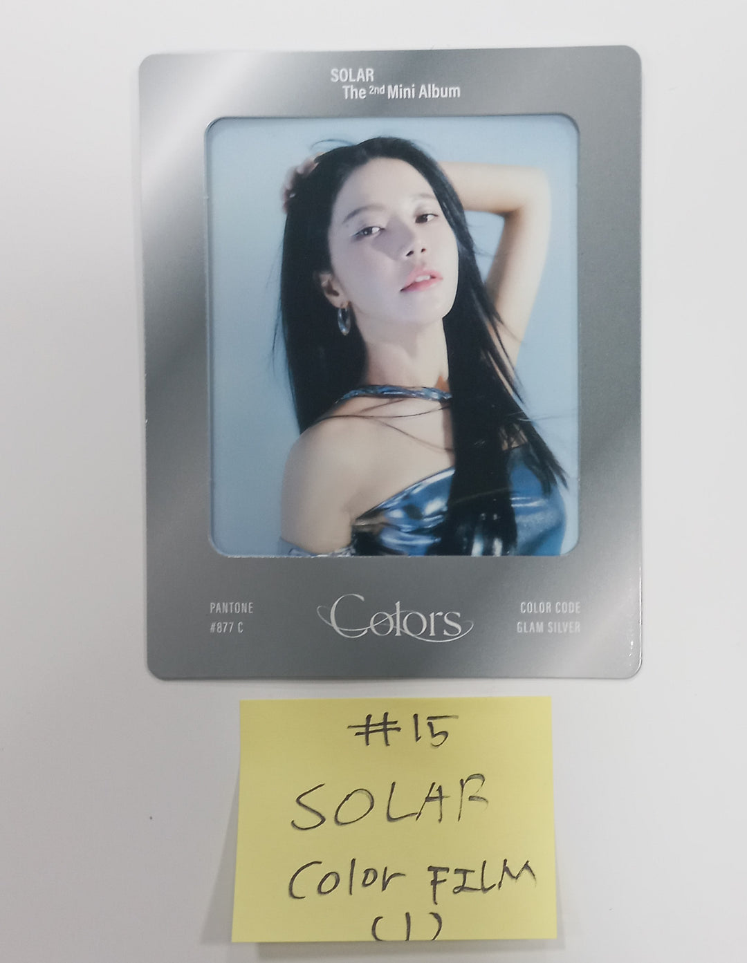 SOLAR "COLOURS" - Official Photocard, Color Film [Palette Ver.] [24.5.9] - HALLYUSUPERSTORE