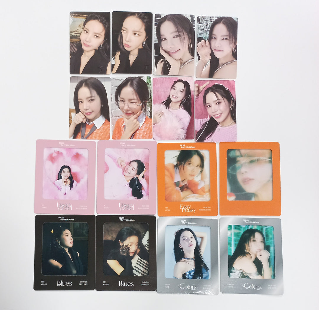 SOLAR "COLOURS" - Official Photocard, Color Film [Palette Ver.] [24.5.9] - HALLYUSUPERSTORE