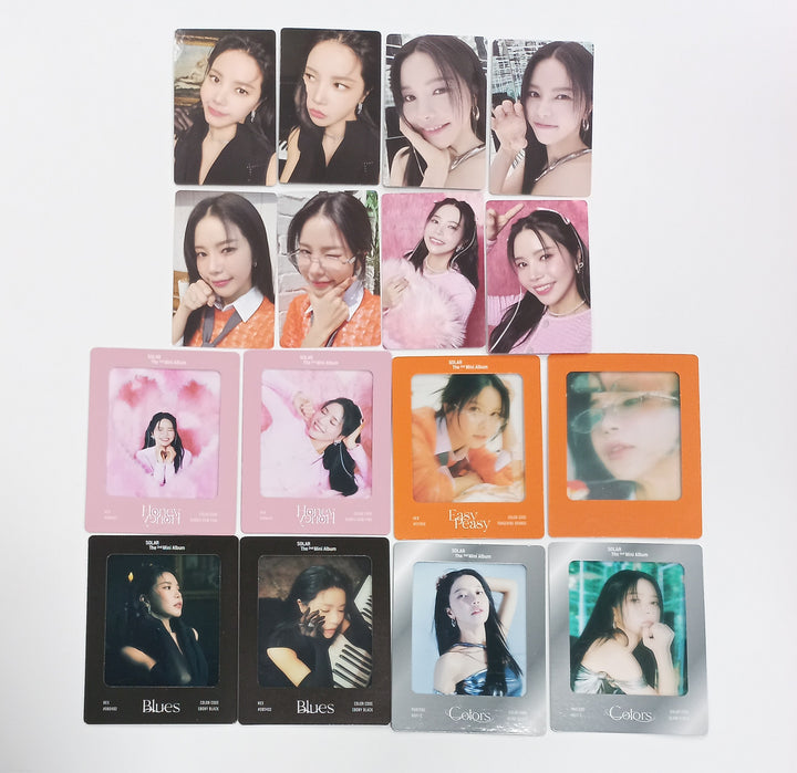 SOLAR "COLOURS" - Official Photocard, Color Film [Palette Ver.] [24.5.9] - HALLYUSUPERSTORE