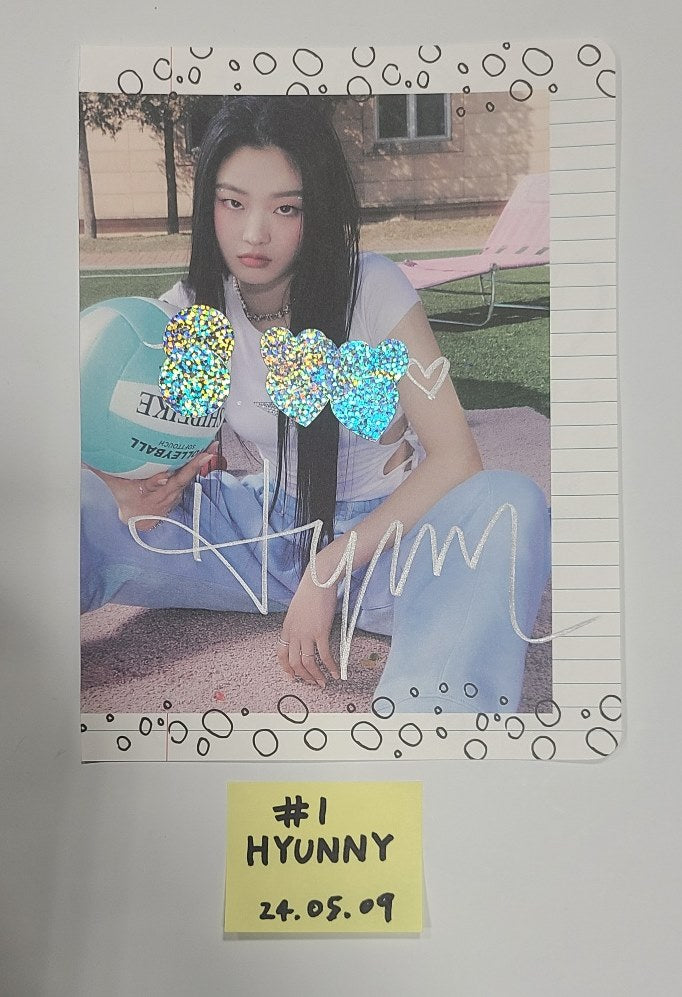 VVUP "Locked On" - A Cut Page From Fansign Event Album [24.5.9] - HALLYUSUPERSTORE