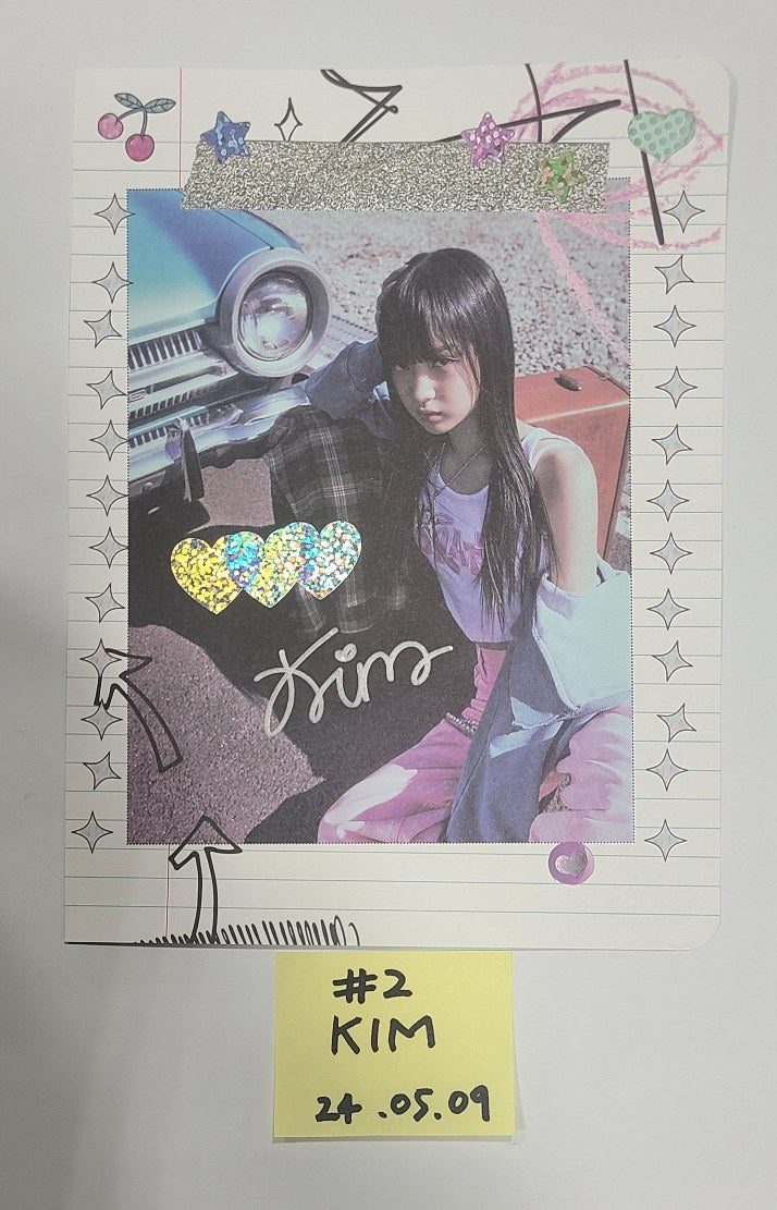 VVUP "Locked On" - A Cut Page From Fansign Event Album [24.5.9] - HALLYUSUPERSTORE