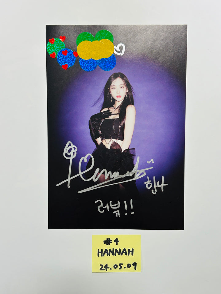 X:IN "THE REAL" - A Cut Page From Fansign Event Album [24.5.9] - HALLYUSUPERSTORE