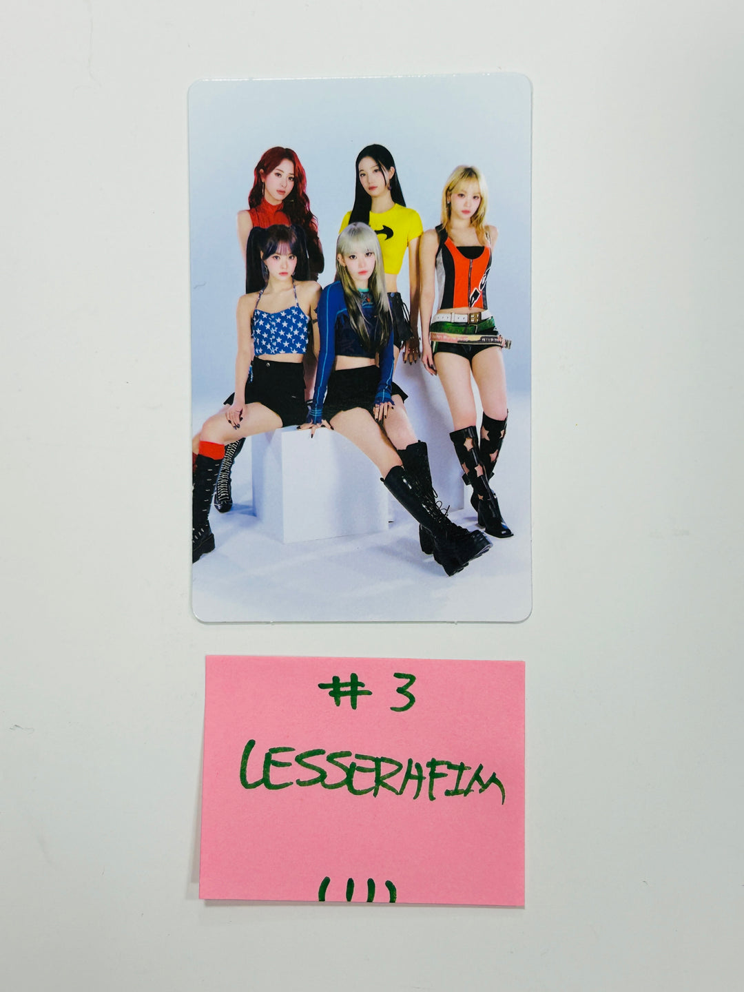 LE SSERAFIM "FEARNADA" - Official Mini Photocard (2) [24.5.10] - HALLYUSUPERSTORE