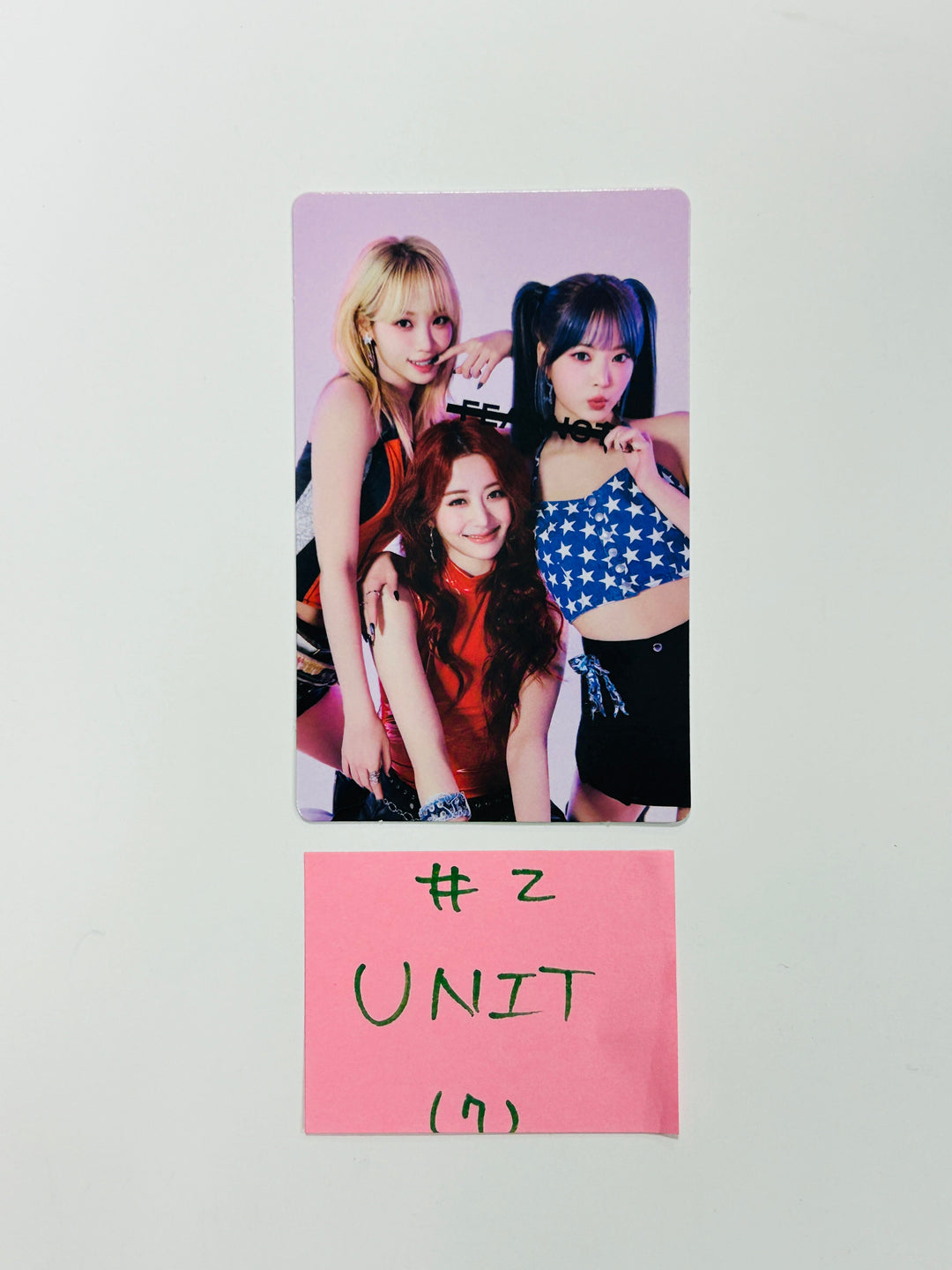 LE SSERAFIM "FEARNADA" - Official Mini Photocard (2) [24.5.10] - HALLYUSUPERSTORE