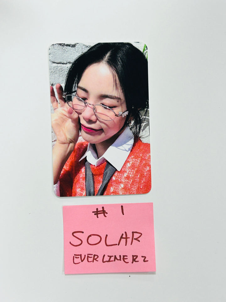 SOLAR "COLOURS" - Everline Fansign Event Photocard Round 2 [24.5.10] - HALLYUSUPERSTORE