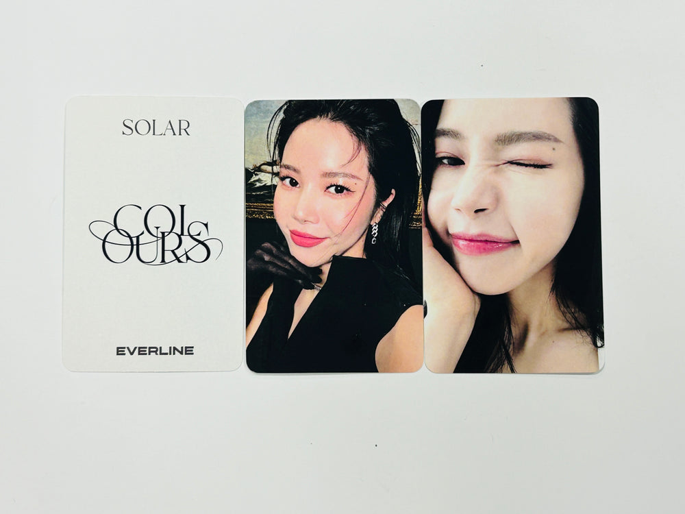 SOLAR "COLOURS" - Everline Fansign Event Photocard Round 2 [24.5.10] - HALLYUSUPERSTORE