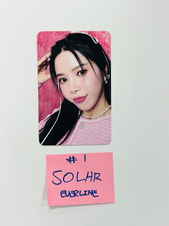 SOLAR "COLOURS" - Everline Fansign Event Photocard [24.5.10] - HALLYUSUPERSTORE