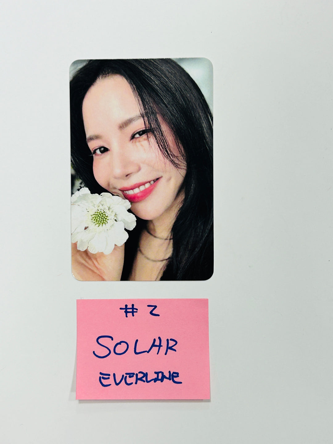SOLAR "COLOURS" - Everline Fansign Event Photocard [24.5.10] - HALLYUSUPERSTORE