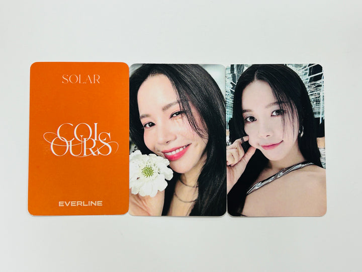SOLAR "COLOURS" - Everline Fansign Event Photocard [24.5.10] - HALLYUSUPERSTORE