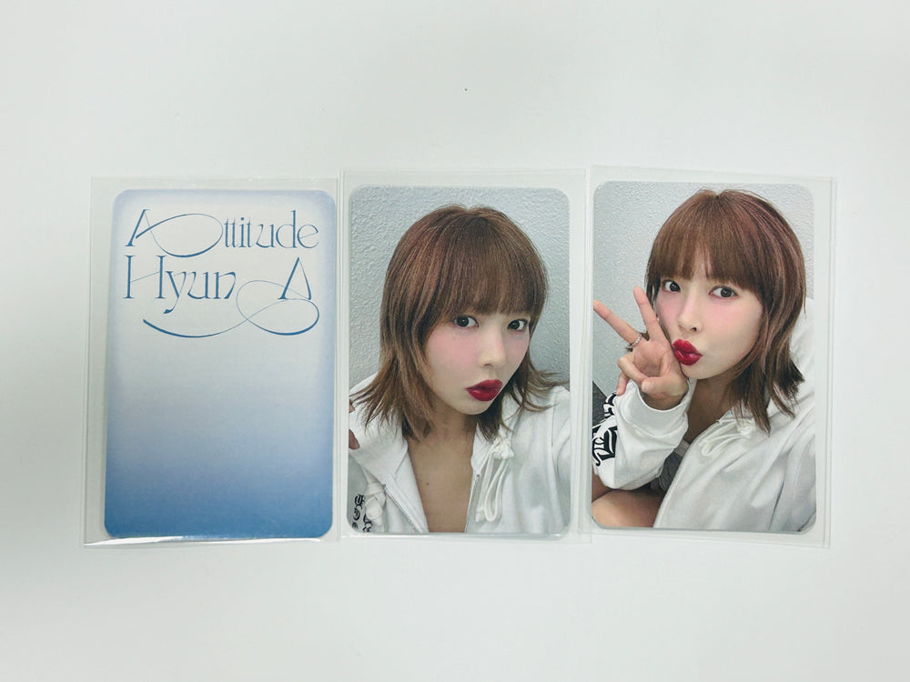 Hyuna "Attitude" - Olive Young Pre-Order Benefit Photocard [24.5.10] - HALLYUSUPERSTORE