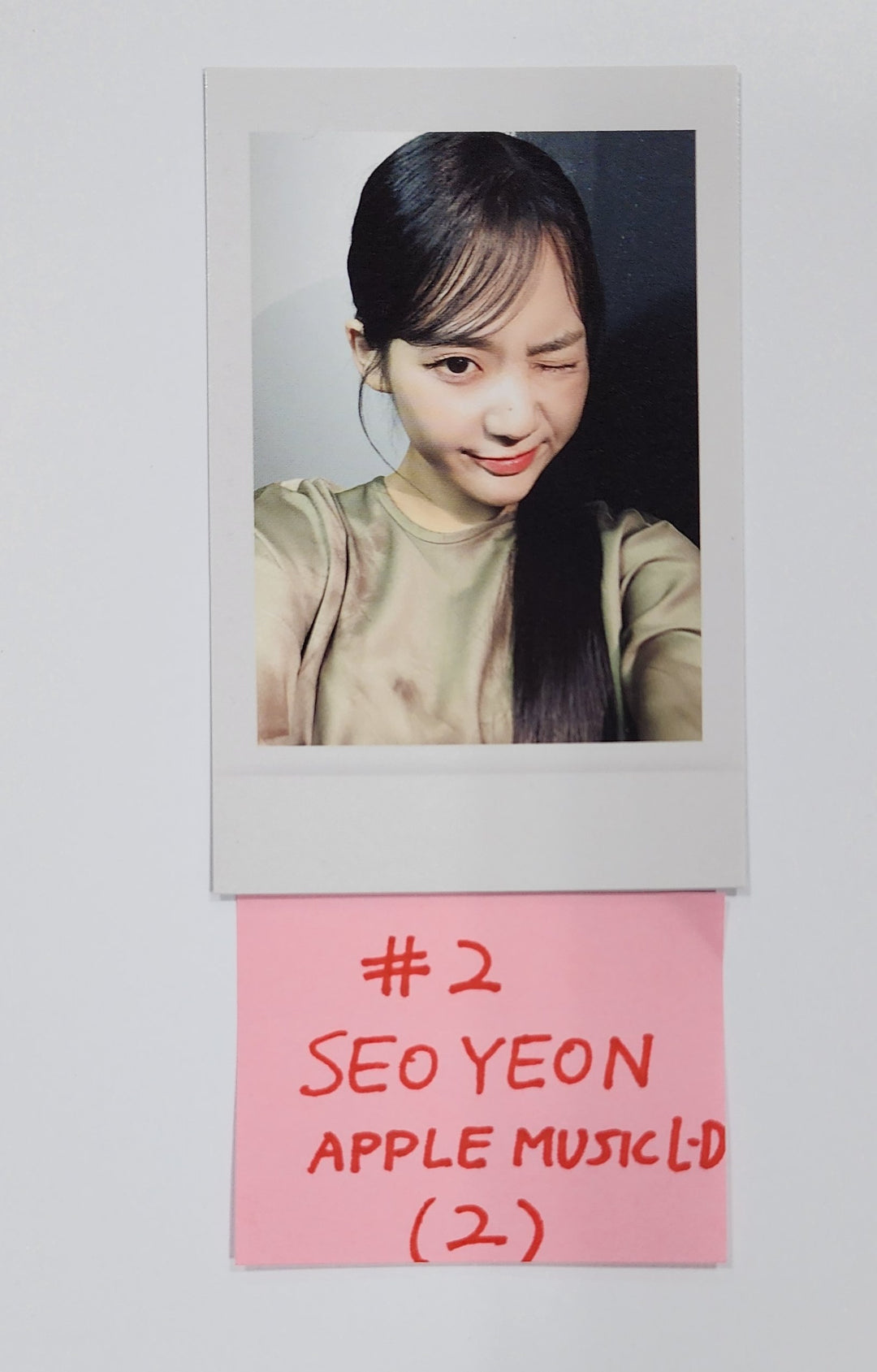 tripleS "ASSEMBLE24" - Apple Music Lucky Draw Event Photocard [24.5.10] - HALLYUSUPERSTORE