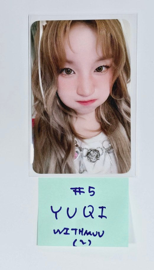 YUQI "YUQ1" - Withmuu Fansign Event Photocard [24.5.13] - HALLYUSUPERSTORE