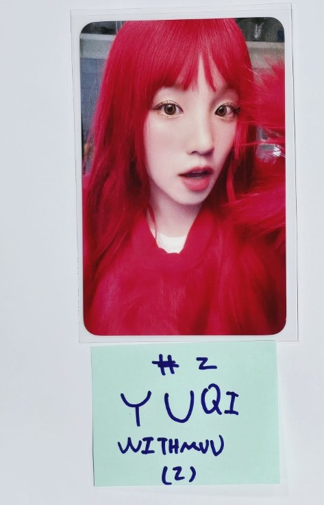 YUQI "YUQ1" - Withmuu Fansign Event Photocard [24.5.13] - HALLYUSUPERSTORE