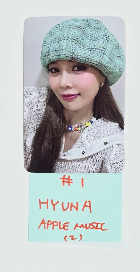 Hyuna "Attitude" - Apple Music Fansign Event Photocard [24.5.13] - HALLYUSUPERSTORE
