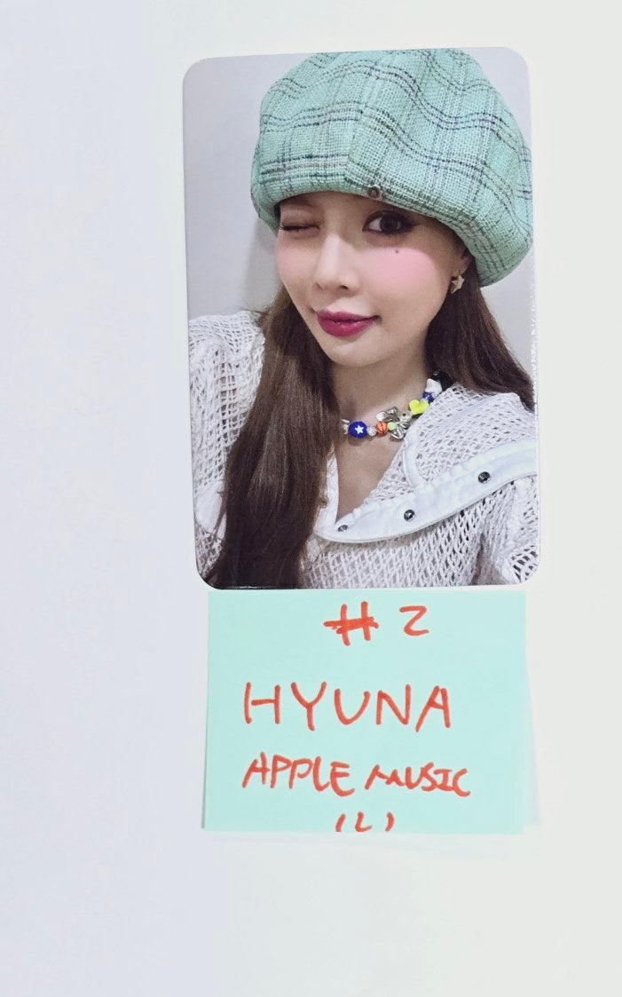 Hyuna "Attitude" - Apple Music Fansign Event Photocard [24.5.13] - HALLYUSUPERSTORE