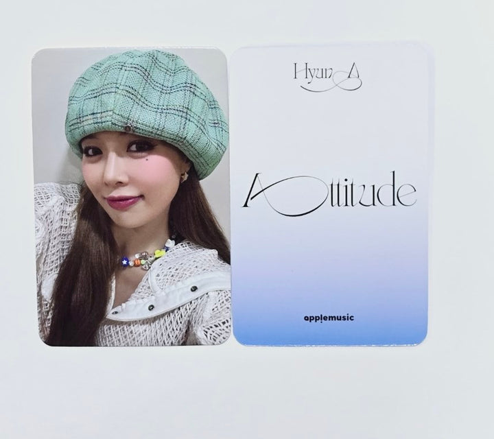 Hyuna "Attitude" - Apple Music Fansign Event Photocard [24.5.13] - HALLYUSUPERSTORE