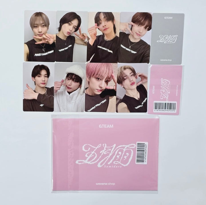 &amp;TEAM "Samidare" - Weverse Shop Pre-Order Benefit Photocard, Postcard [24.5.13] - HALLYUSUPERSTORE
