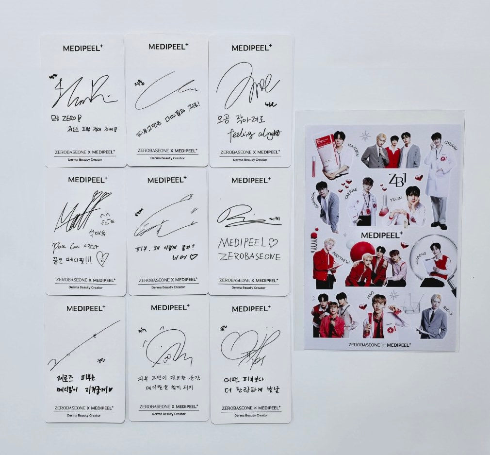 ZEROBASEONE(ZB1) "MEDIPEEL X ZEROBASEONE" - Event Photocard [24.5.13] - HALLYUSUPERSTORE