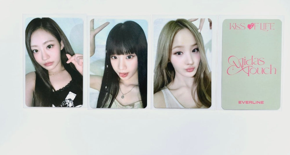 KISS OF LIFE "Midas Touch" - Everline Lucky  Draw Event Photocard [24.5.13] - HALLYUSUPERSTORE