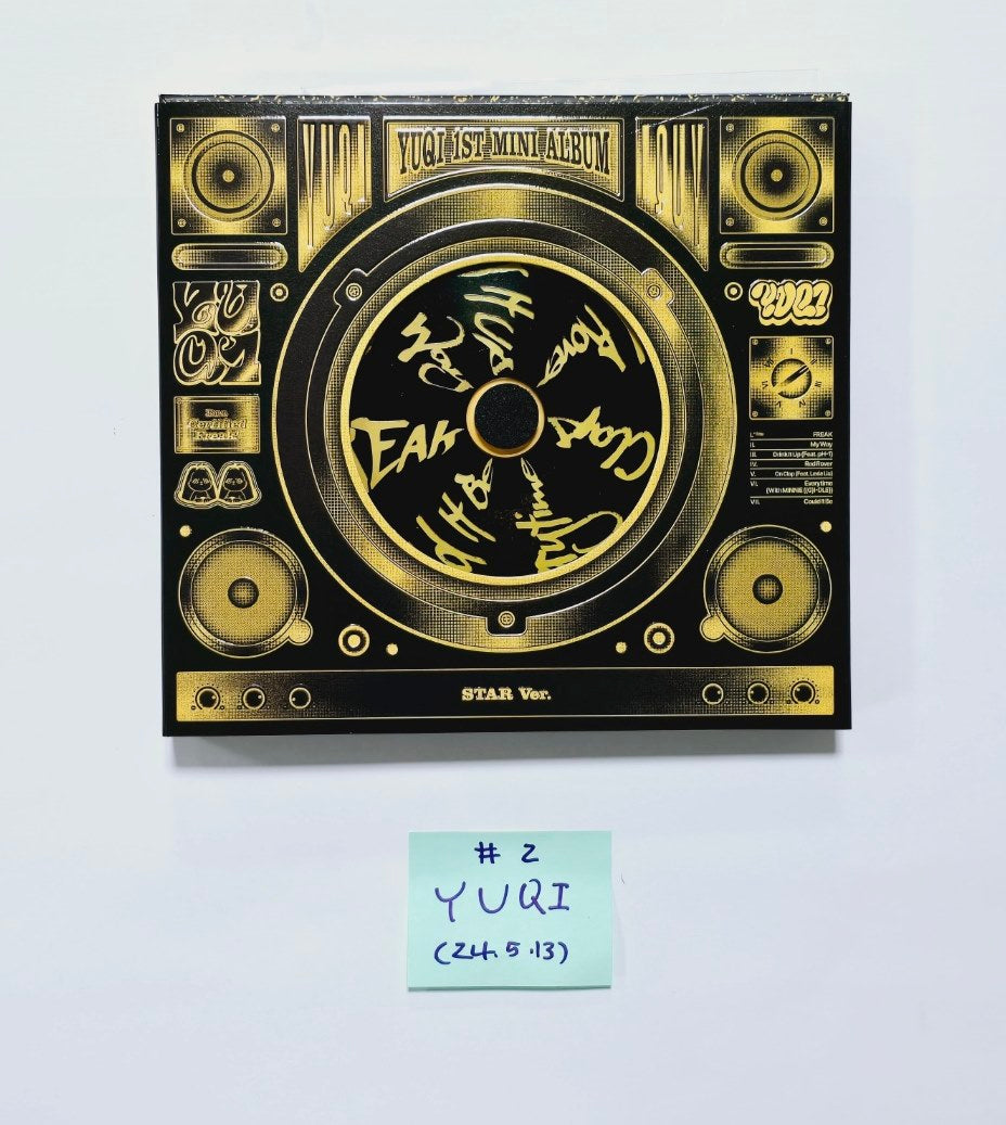 YUQI "YUQ1" - Hand Autographed(Signed) Album [24.5.13] - HALLYUSUPERSTORE